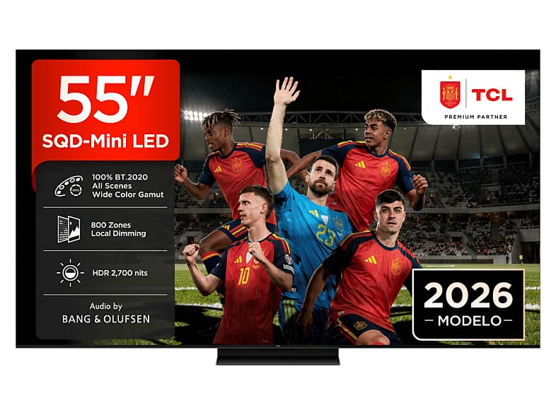 TV SQD-Mini LED 55" - TCL 55C7L, UHD 4K