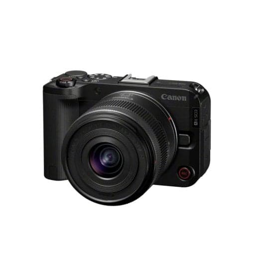 Cámara Canon EOS R50V Mirrorless 24.2 MP (Objetivo 14-30mm, sensor CMOS, vídeo 4K UHD, Dual Pixel AF II, WiFi y Bluetooth)