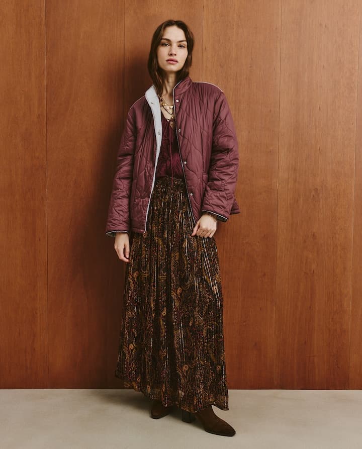 Parka lisa reversible de mujer Southern Cotton | 2 colores | Todas las tallas | Recogida gratis
