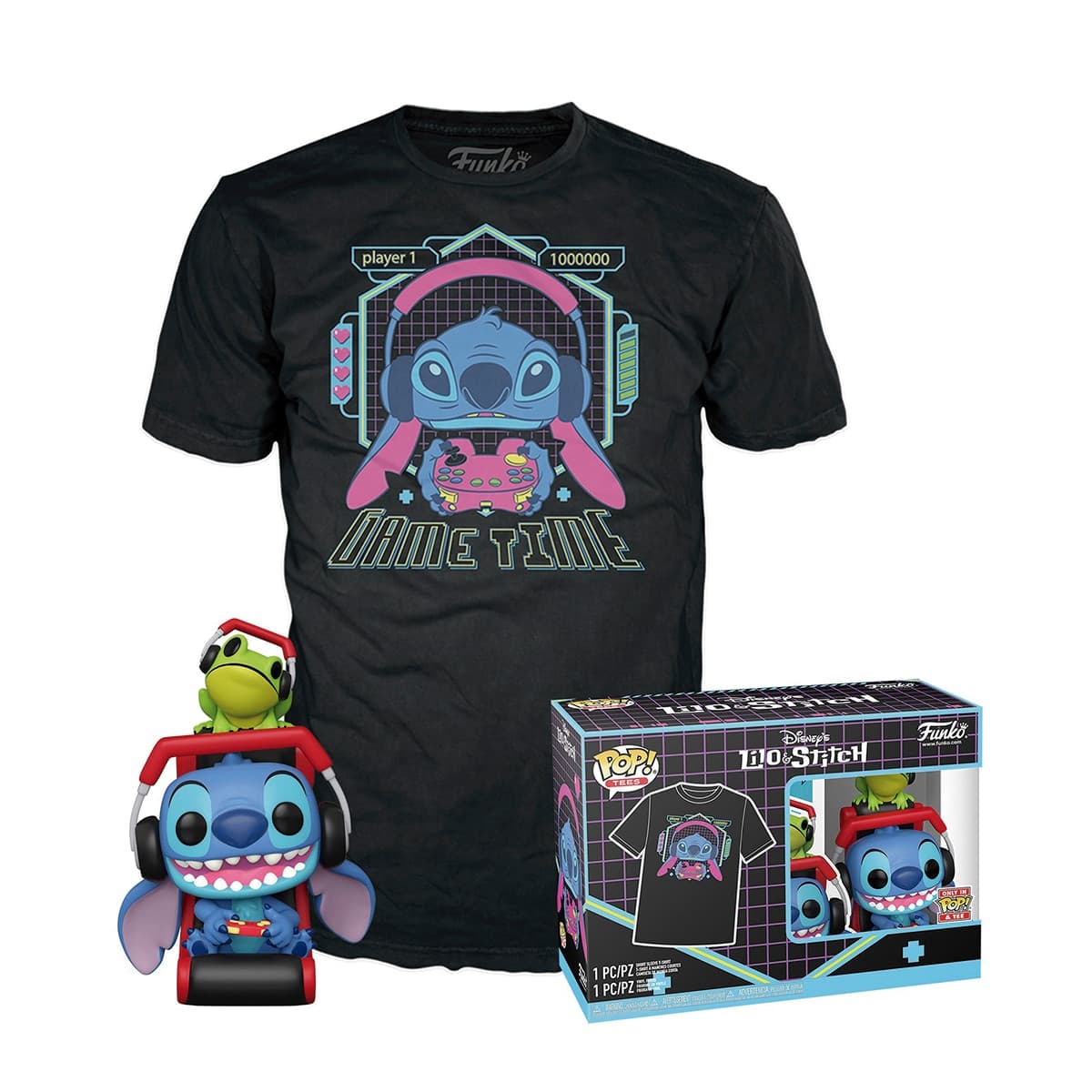 Funko Pop Stitch + Camiseta!
