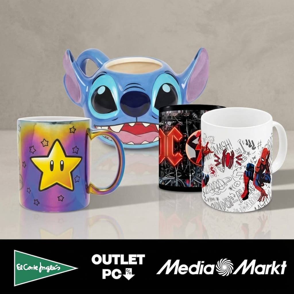 Selección Ofertas tazas Geek: One Piece, Marvel, Harry Potter, Disney, DC y más | El Corte Inglés, MediaMarkt y Outlet PC