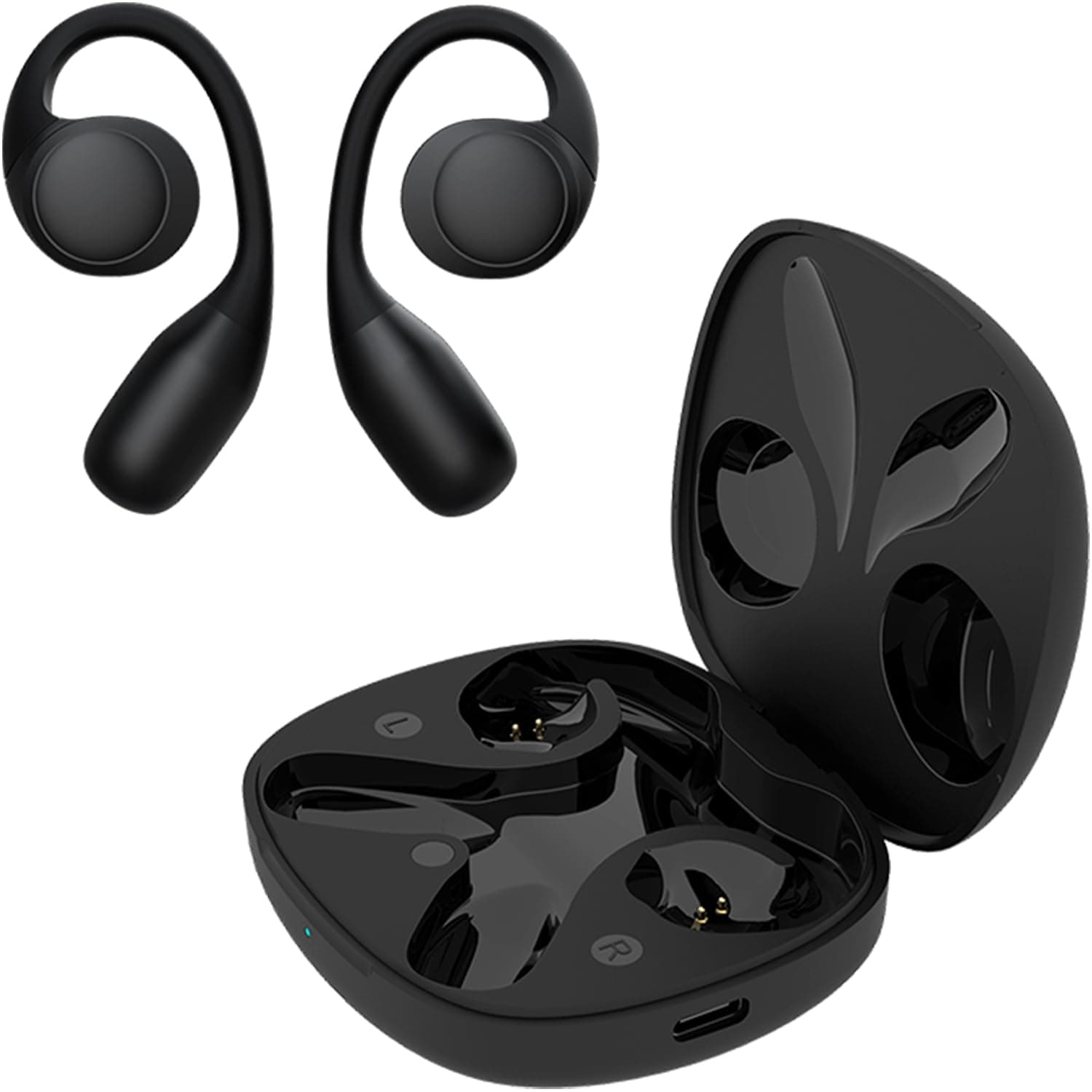 SPC Boost Pro - Auriculares inalámbricos Bluetooth Open-Ear con ENC Cancelación Ruido