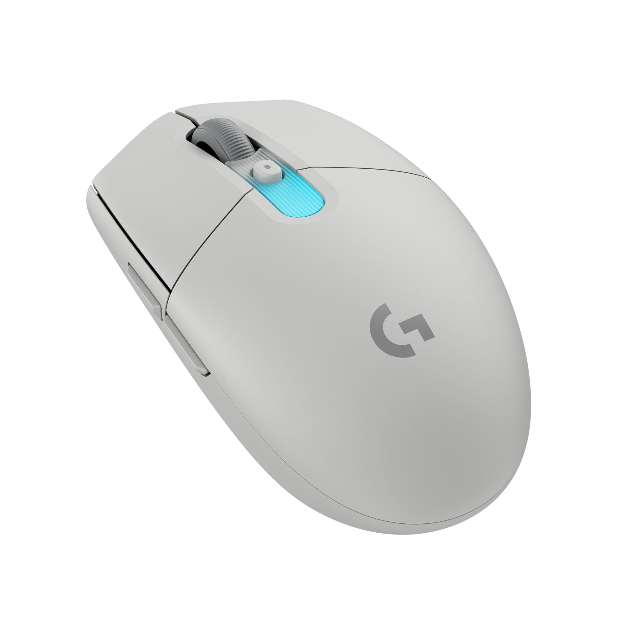Ratón Logitech G G305 X Superlight Blanco (ultraligero 61g, sensor HERO 44K, Lightspeed + BT, batería recargable, RGB, 6 botones, PC/Mac)