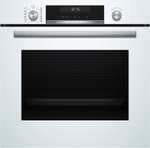 Horno - Bosch HBG578EW7, Multifunción, Pirolítico, 71 l, 3d Hotair, Función Air Fry, 60 cm, Blanco