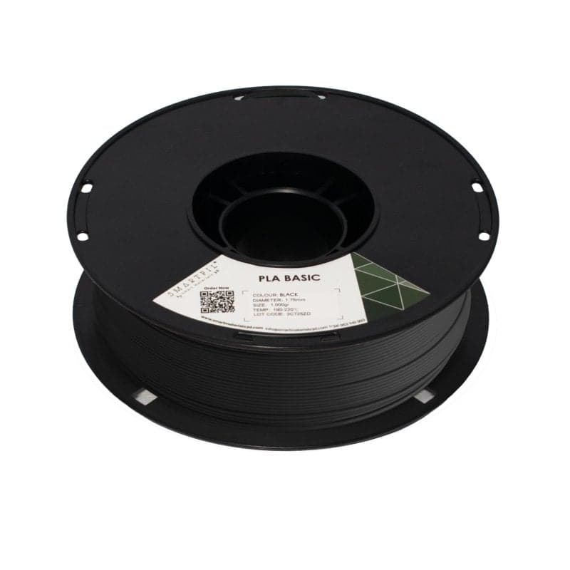 Smartfil PLA Basic 1Kg 1.75 mm Negro | 8€ (-33%) + Envío gratis en PcComponentes