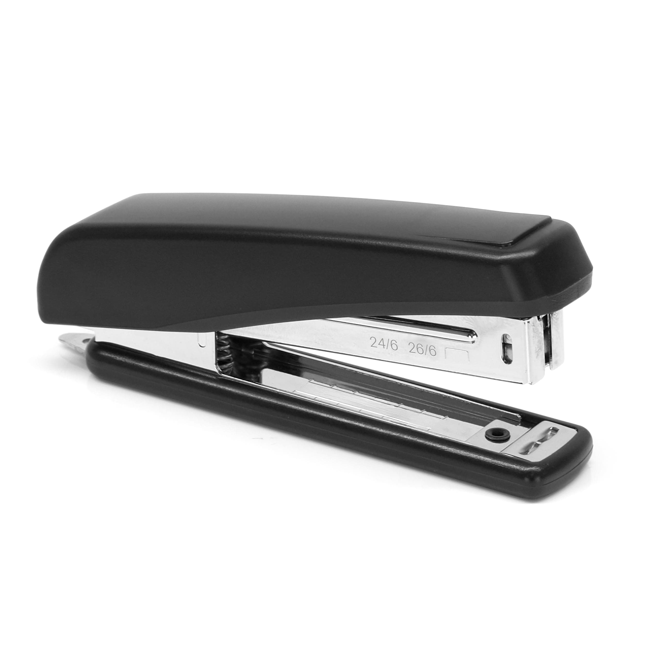WAYTEX 931547 - Grapadora de escritorio 30 hojas, mecanismo 100% metal, para grapas 24/6 y 26/6