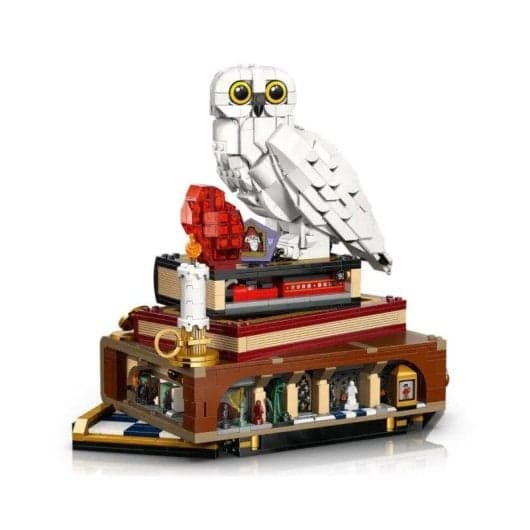 Set LEGO Harry Potter Piedra Filosofal 76466 (1.571 piezas, Hedwig interactiva, ajedrez mágico, baúl mecánico, 3 figuras, PcComponentes)