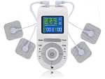 Electroestimulador - IDERMIA MHD-12DCK1, para: Abdomen, Brazos, Espalda, Hombros, Piernas, Blanco