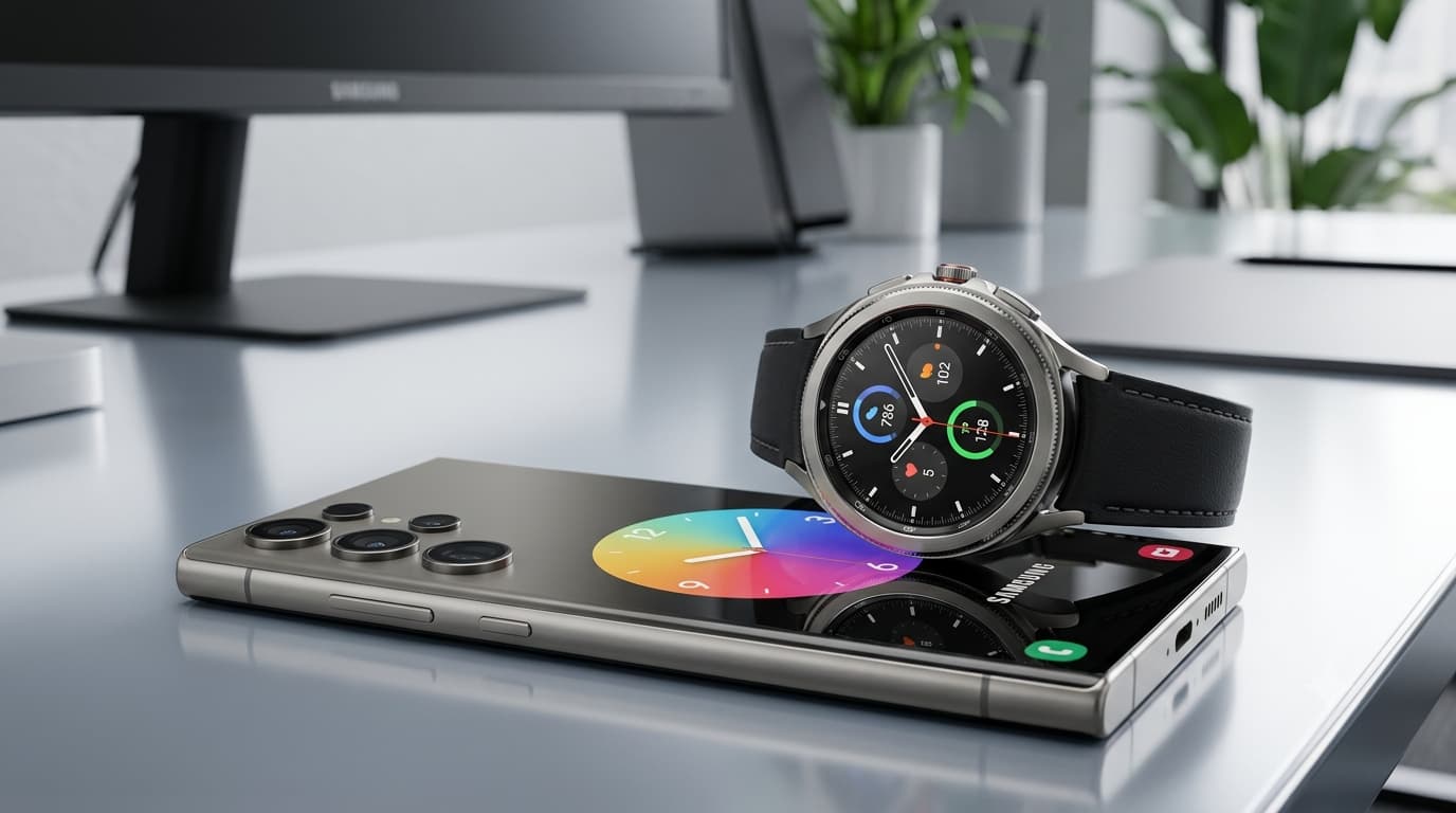 Samsung S26 Ultra 256GB + Galaxy Watch 8 Classic (+ cargador 60W y Funda) SOLO SAMSUNG PLUS