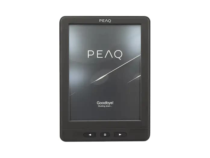 eBook - PEAQ Paperlight, 6", 4GB, 1024x758 pixels, Incluye Funda Protectora, Pantalla Retroiluminada,descuento adicional estudiantes