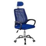 Silla de Oficina, Escritorio, Ergonómica con Reposacabeza Ajustable, Respaldo de Malla Transpirable,varios colores