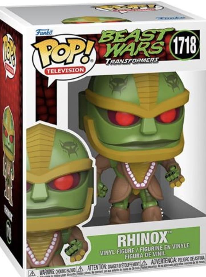 Figura Funko Transformers Beast Wars Rhinox 10cm