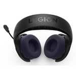 Auriculares Lenovo Legion H410 inalámbricos Bluetooth para gaming con micrófono, negro