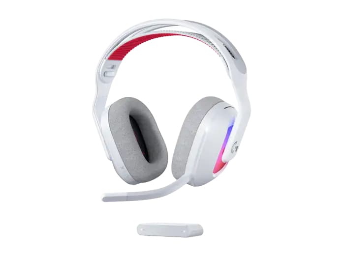Auriculares gaming - Logitech Astro G A20 X Lightspeed, Bluetooth, PS5-XBOX-Switch-PC Lightsync, Blanco y Negros