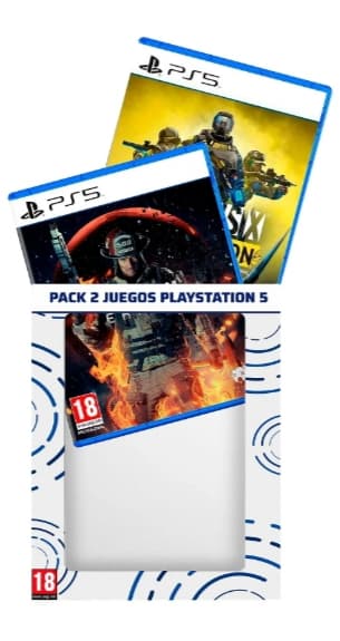 PS5 - Pack de 2 juegos: Rainbow Six: Extraction + Quantum Error