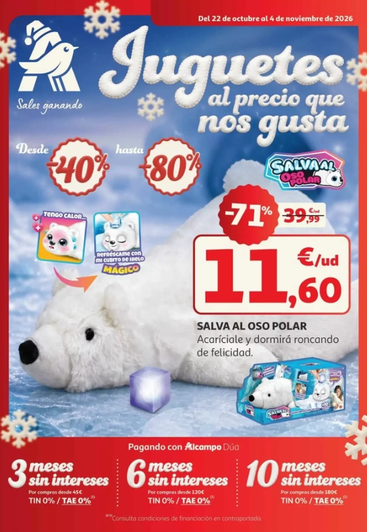 Folleto Juguetes Alcampo (1ª Parte)