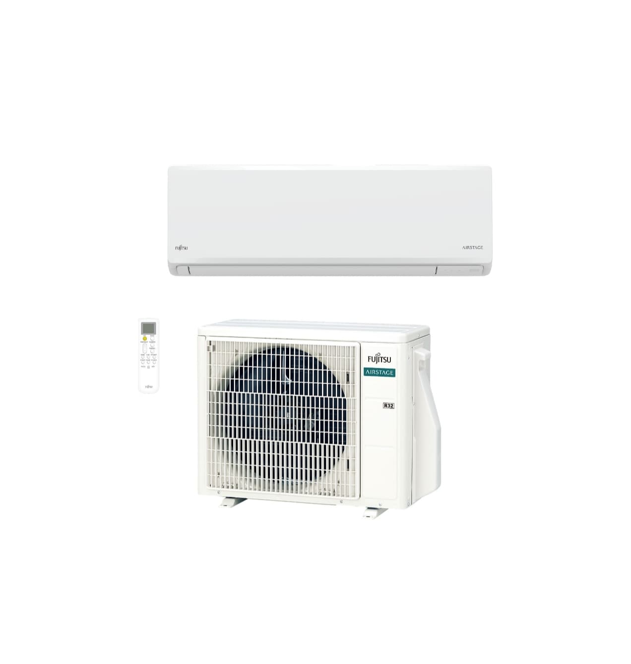 Aire acondicionado Split 1 x 1 - Fujitsu 3NGF89940 ASY35UI-KL, 2924 fg/h, WiFi, Inverter