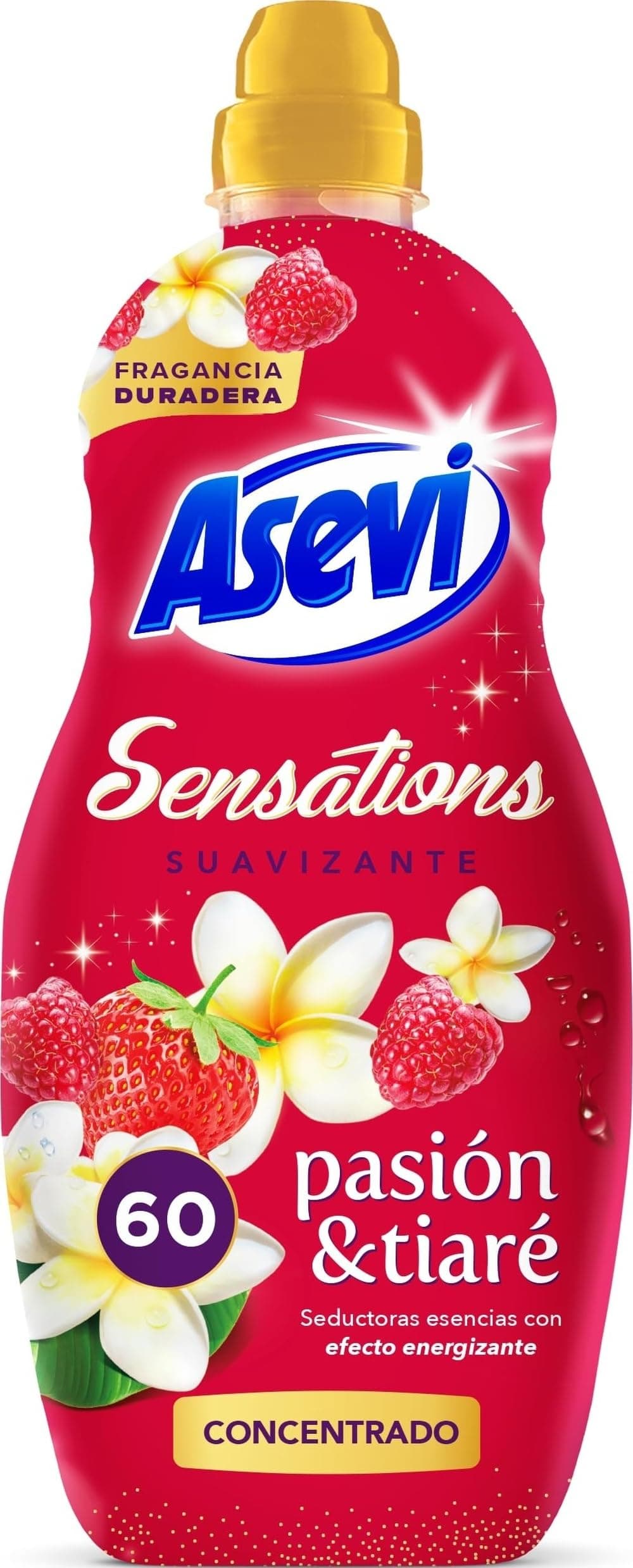 Asevi Suavizante Concentrado Pasión & Tiaré 60 Lavados