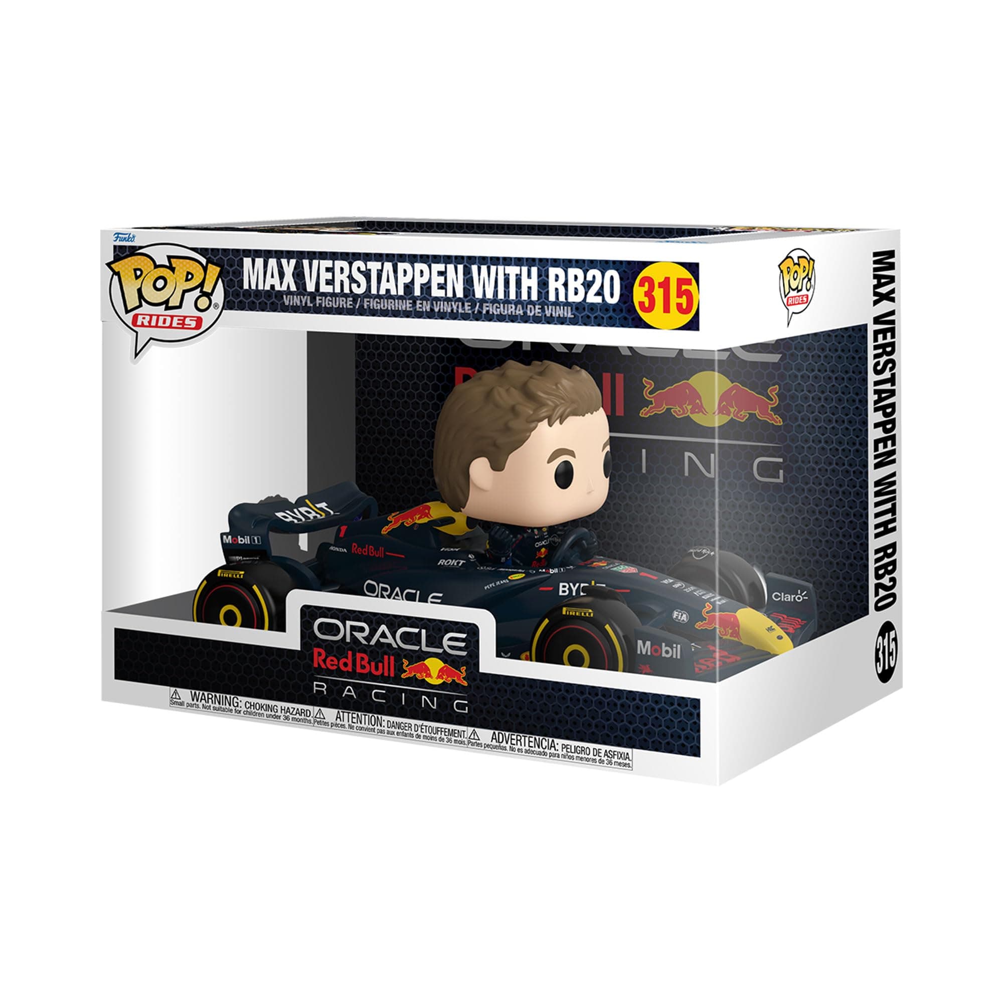 Funko Pop! Rides Super Deluxe: Red Bull - MAX Verstappen with RB20