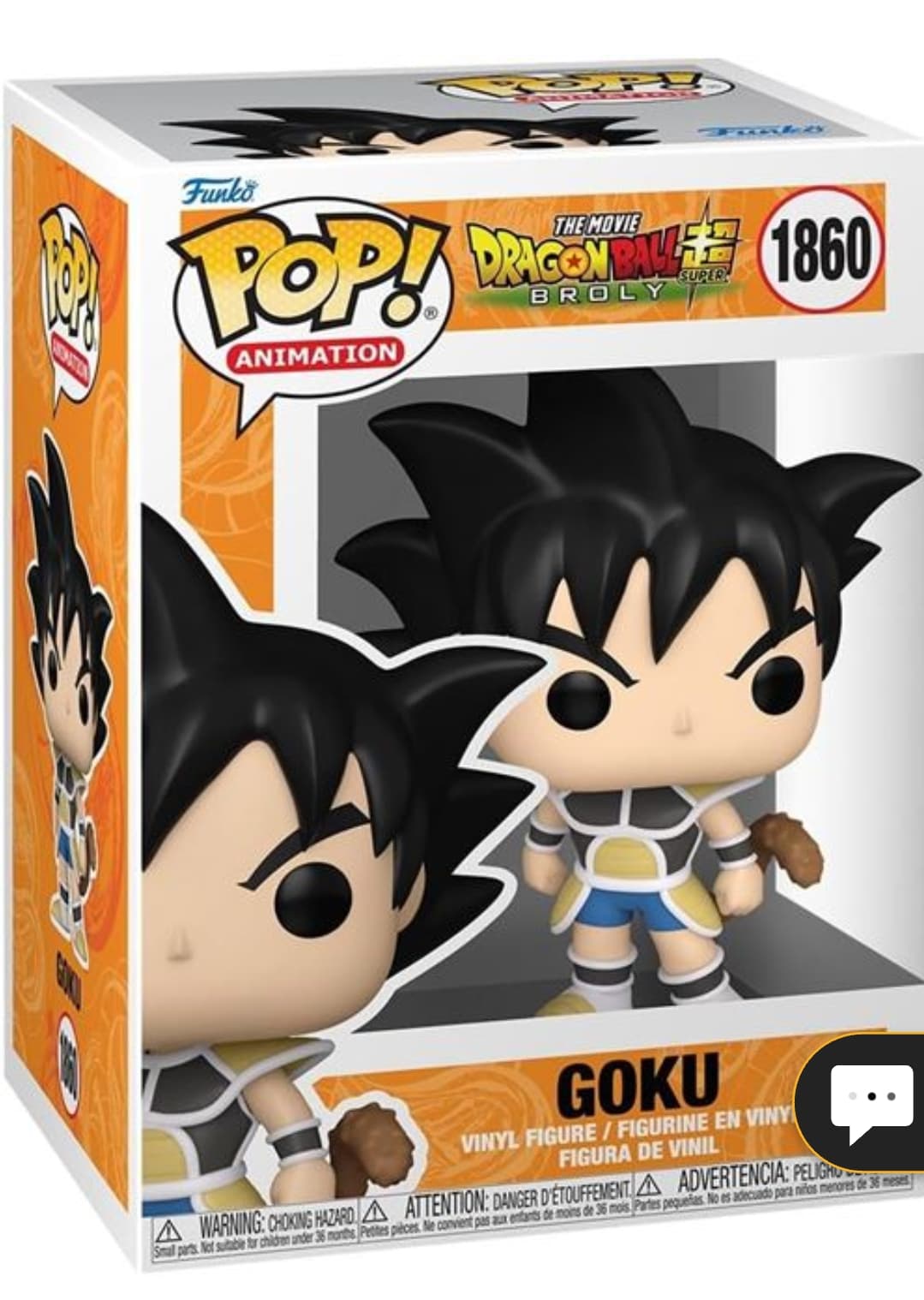 Figura Funko Dragon Ball Super Broly Goku 10cm (recogida gratis en tienda)