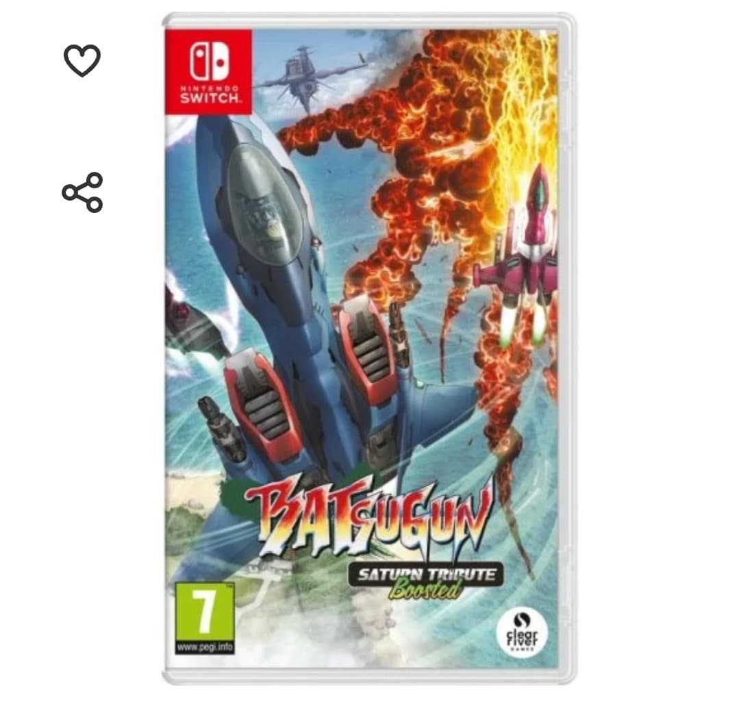 BATSUGUN Saturn Tribute Boosted SWITCH