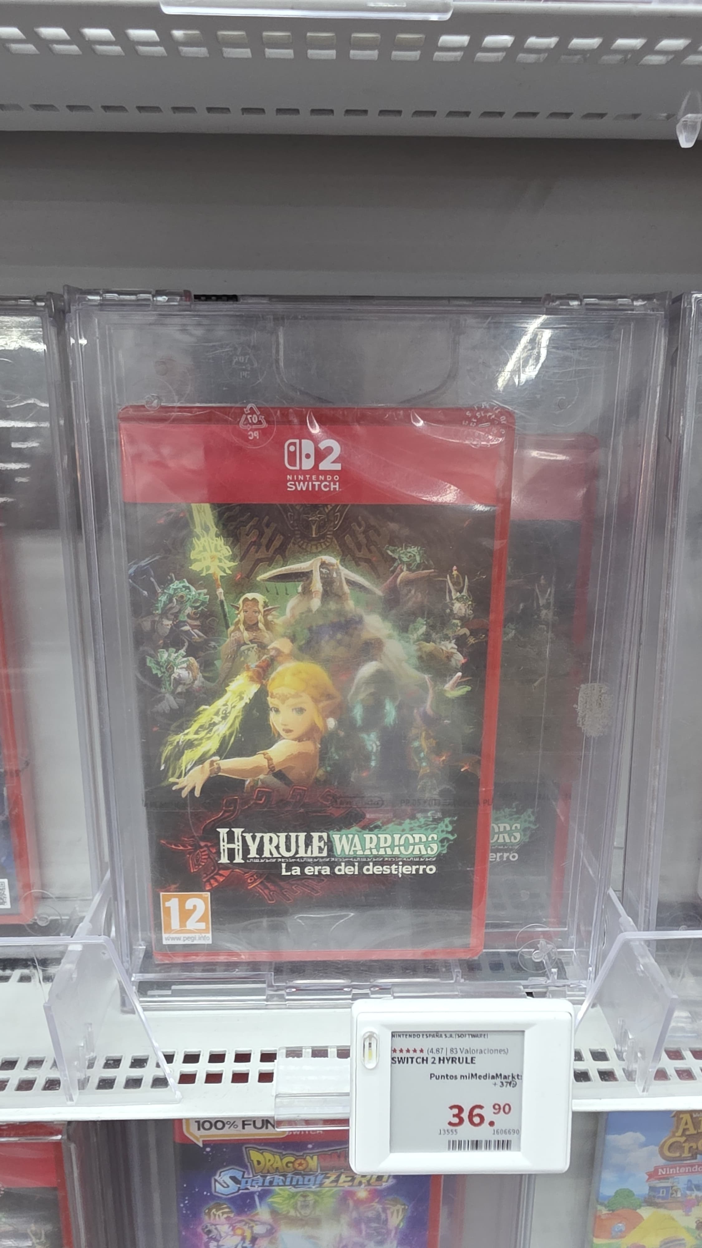 Hyrule Warriors La Era del Destierro Switch 2 (Valencia)