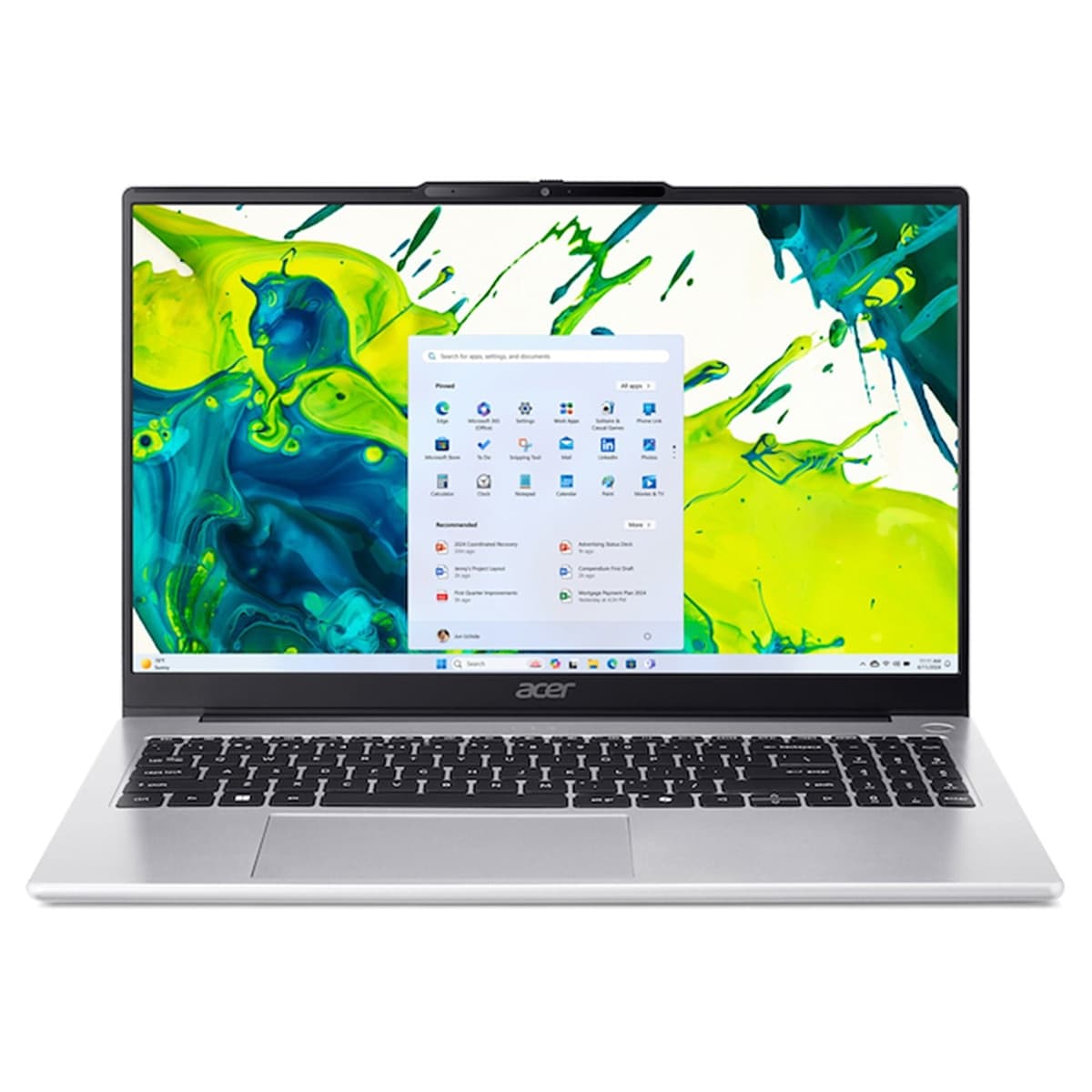 Portátil Acer Aspire Lite 15 AL15-45P (Ryzen 7 5825U 8 núcleos, 16GB RAM, 512GB SSD, pantalla 15.6" FHD, Windows 11) - Estudiantes 5% extra