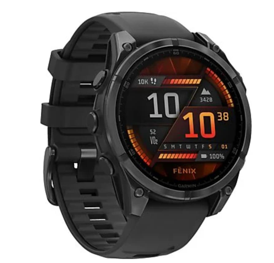 Reloj deportivo Garmin Fénix 8 de 47mm (Pantalla AMOLED 1.4", GPS avanzado, Garmin Pay)