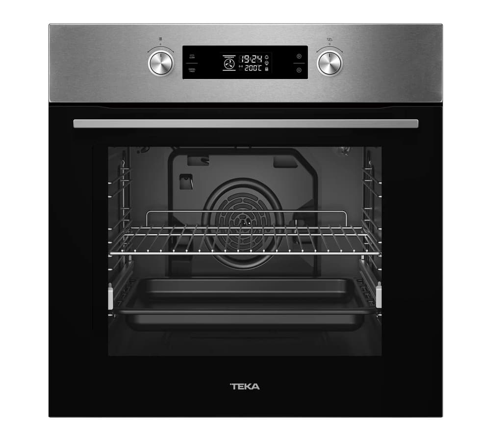 Horno Teka HCB 6370 P multifunción pirolítico, 70 l, 9 funciones, XXL, acero inoxidable