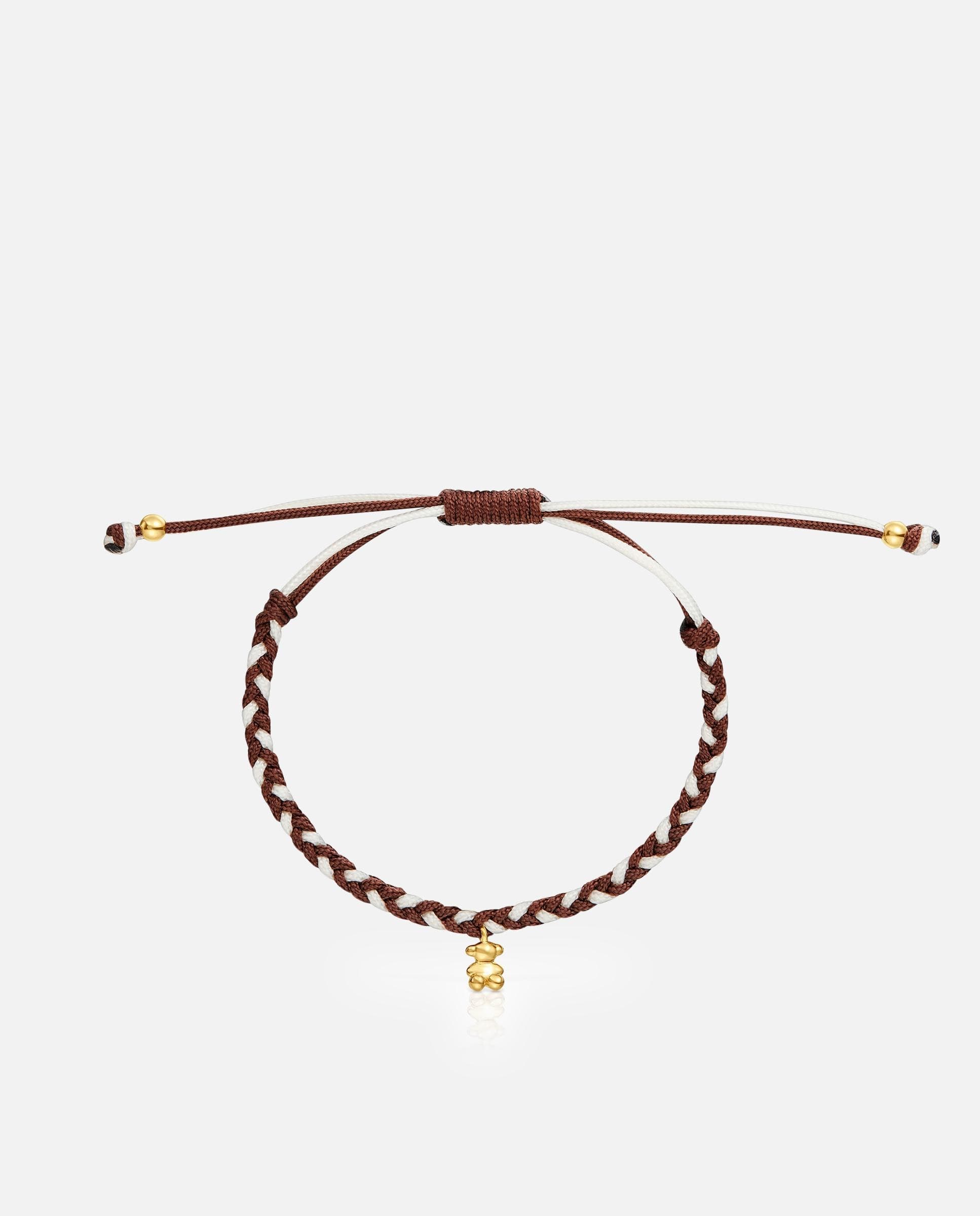 Pulsera Tous con oso bañado en oro