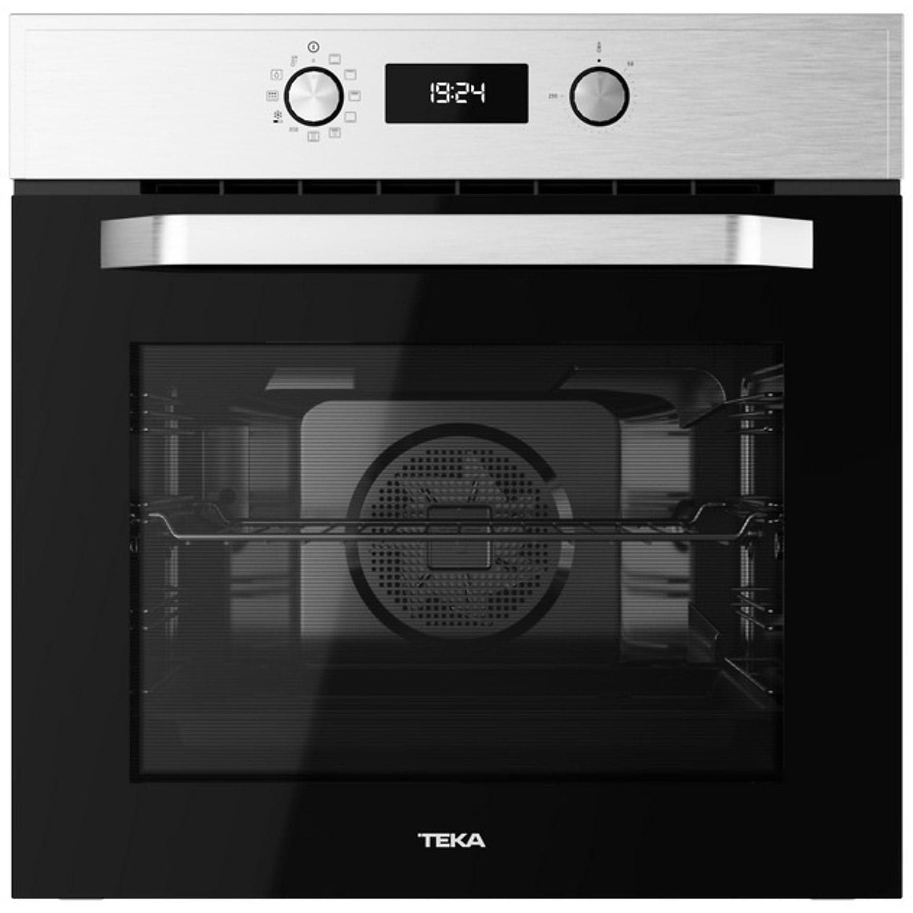 Teka HCB 6535 P - Horno Multifunción, Pirolítico, 70 l, 59.5 cm, Calentamiento rápido, Touch Control, Inox