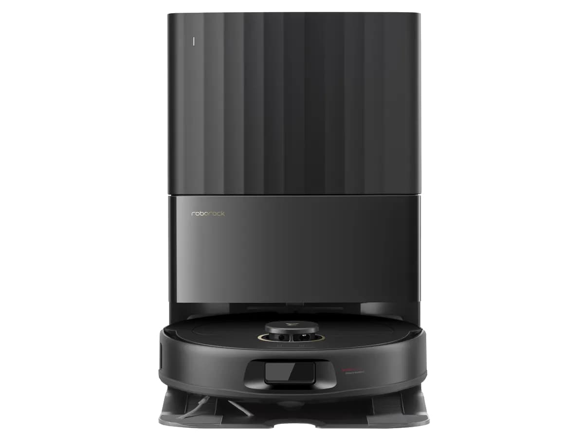 Robot friegasuelos - Roborock QR 598, 60W, 180 min, 64 dB(A), 8000 Pa, Negro