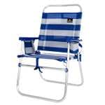 Silla de Playa Plegable con reposabrazos