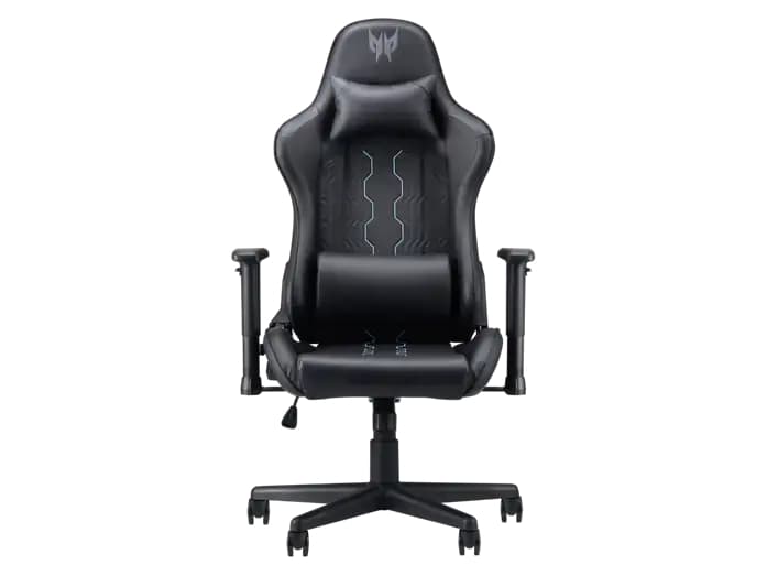 Silla gaming - Acer Predator gaming Rift GO 331, 4D, Ajustable en altura, anchura y profundidad, Giratoria, Peso máximo 120 kg, Negro