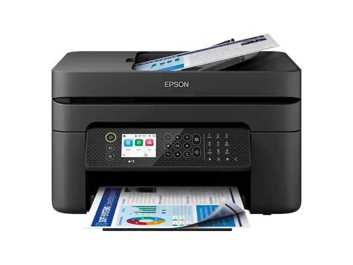 Impresora multifunción tinta - Epson WorkForce WF-2950DWF, Impresión doble cara, Color, WiFi, Fax,