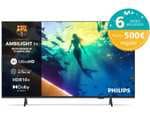 TV Philips LED 65PUS8010 65" 4K Ambilight Titan OS Dolby Atmos Smart TV + 6 meses Movistar+ + Hasta 500€ de reembolso