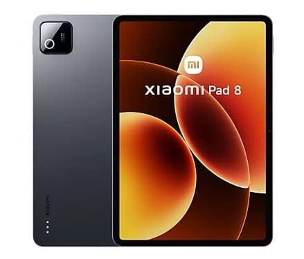 Tablet XIAOMI Pad 8 11.2" 3.2K (Snapdragon 8s Gen 4, 144Hz Crystal-Clear Display, 8GB RAM, 128 gb, WiFi 7, Gris, Versión ES)