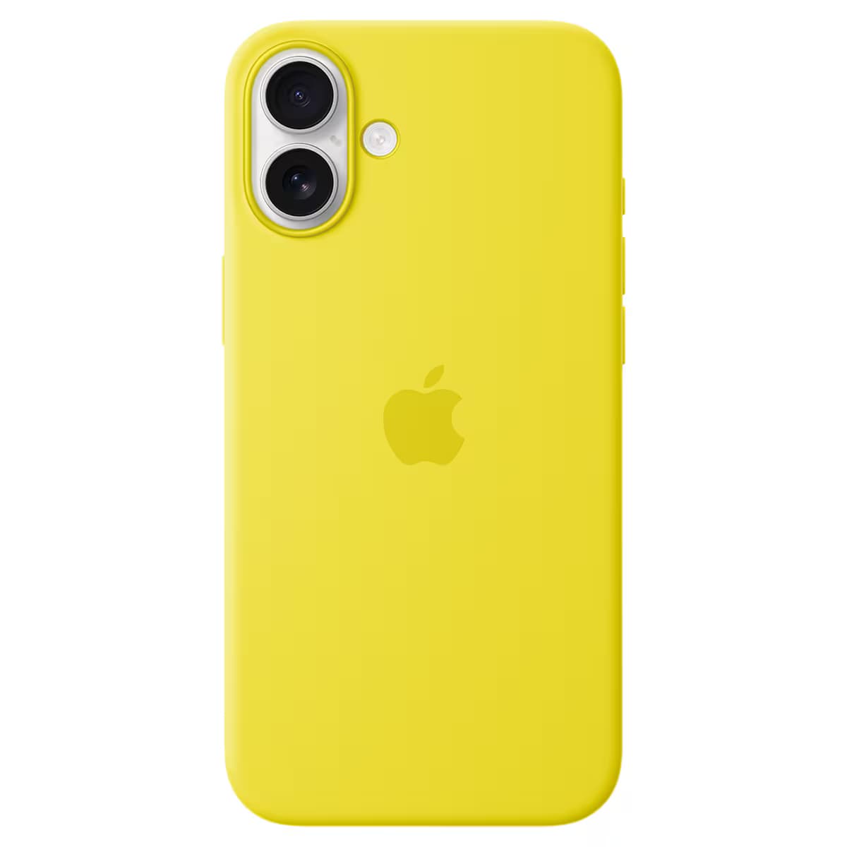 Funda de silicona Amarillo carambola Apple con MagSafe para iPhone 16 Plus