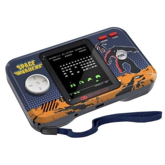 Dreamgear Pocket Player Pro Retro Portátil Pantalla Integrada Space Invaders Funda Negra