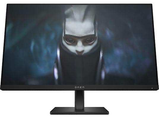 Monitor gaming - HP OMEN 24, 23.8" Full HD, 165 Hz, 1 ms, IPS, 2 HDMI 2.0, FreeSync Premium, Altura ajustable, Negro
