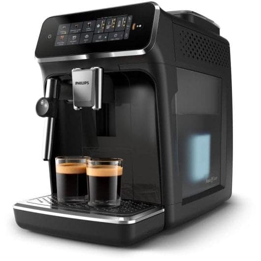 Philips EP3321/40 – Cafetera Superautomática, 15 Bar, Depósito de 1.8L, Molinillo Cerámico Integrado, Espumador y Pantalla Táctil
