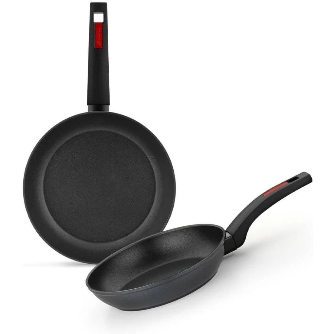 Monix Sunset - Set 2 Sartenes, Lote 22 y 26 cm, Antiadherentes, Aluminio Forjado, Todo Tipo de Cocinas, Gas y Vitro, Libre de PFOA