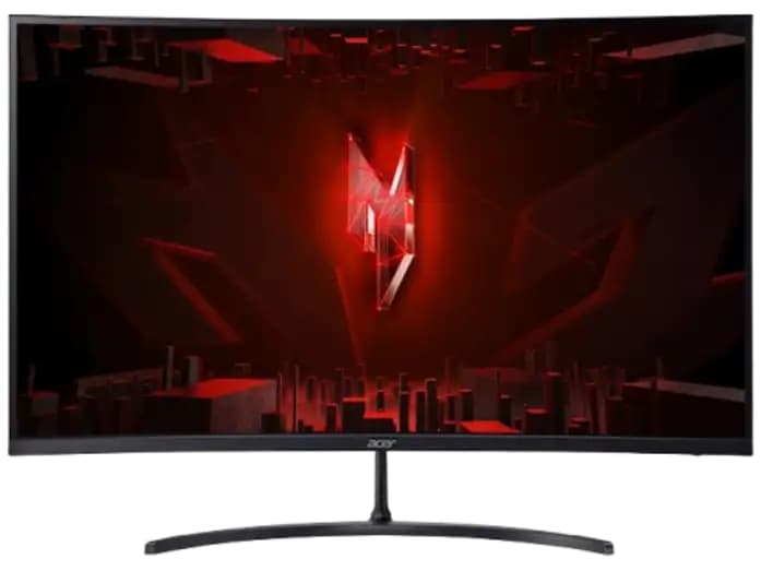 Monitor gaming - Acer Nitro ED322QS3BMIIPX, 31.5" Full-HD, 180 Hz, 1 ms, VA, Pantalla curva, FreeSync Premium, Altavoces integrados, Negro