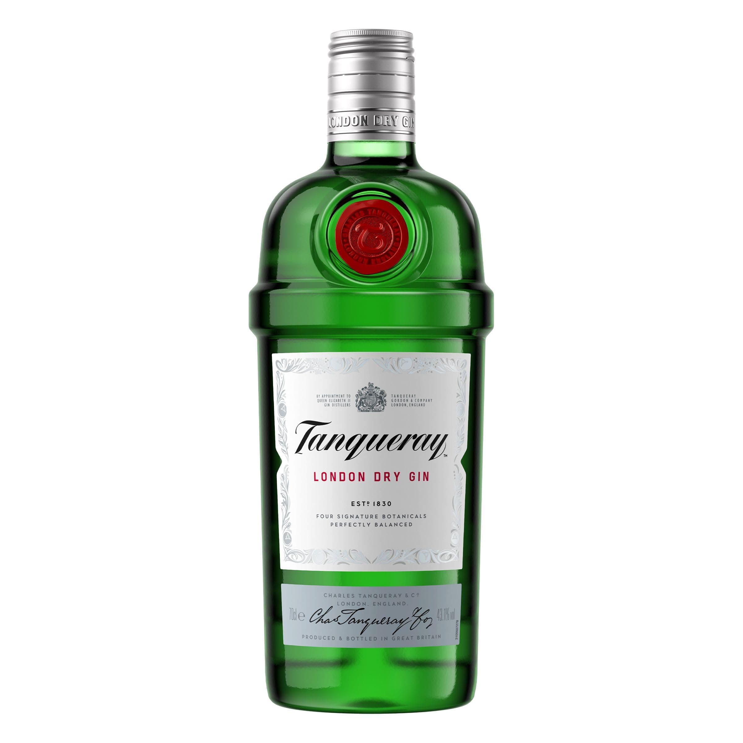 Ginebra tanqueray 70cl 43.1º