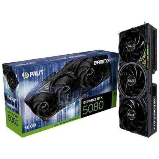 Tarjeta gráfica Palit GeForce RTX 5080 GamingPro 16GB