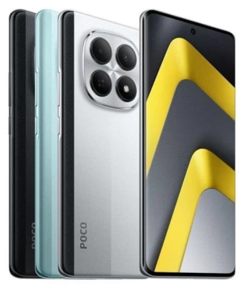 POCO M8 5G 6.77″ – Smartphone con 8GB RAM, 512GB de Almacenamiento, Pantalla Fluida, Gran Batería y Color Plata / Negro / Verde