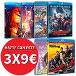3 Bluray por 9€