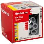 fischer - Taco de expansión SX Plus (Caja 25 unidades)
