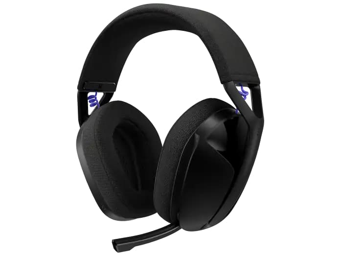 Logitech G G321, Lightspeed-Bluetooth, Micrófono 16 kHz con varilla abatible, 20hs batería, PC, PS4-PS5, Nintendo Switch, Negro