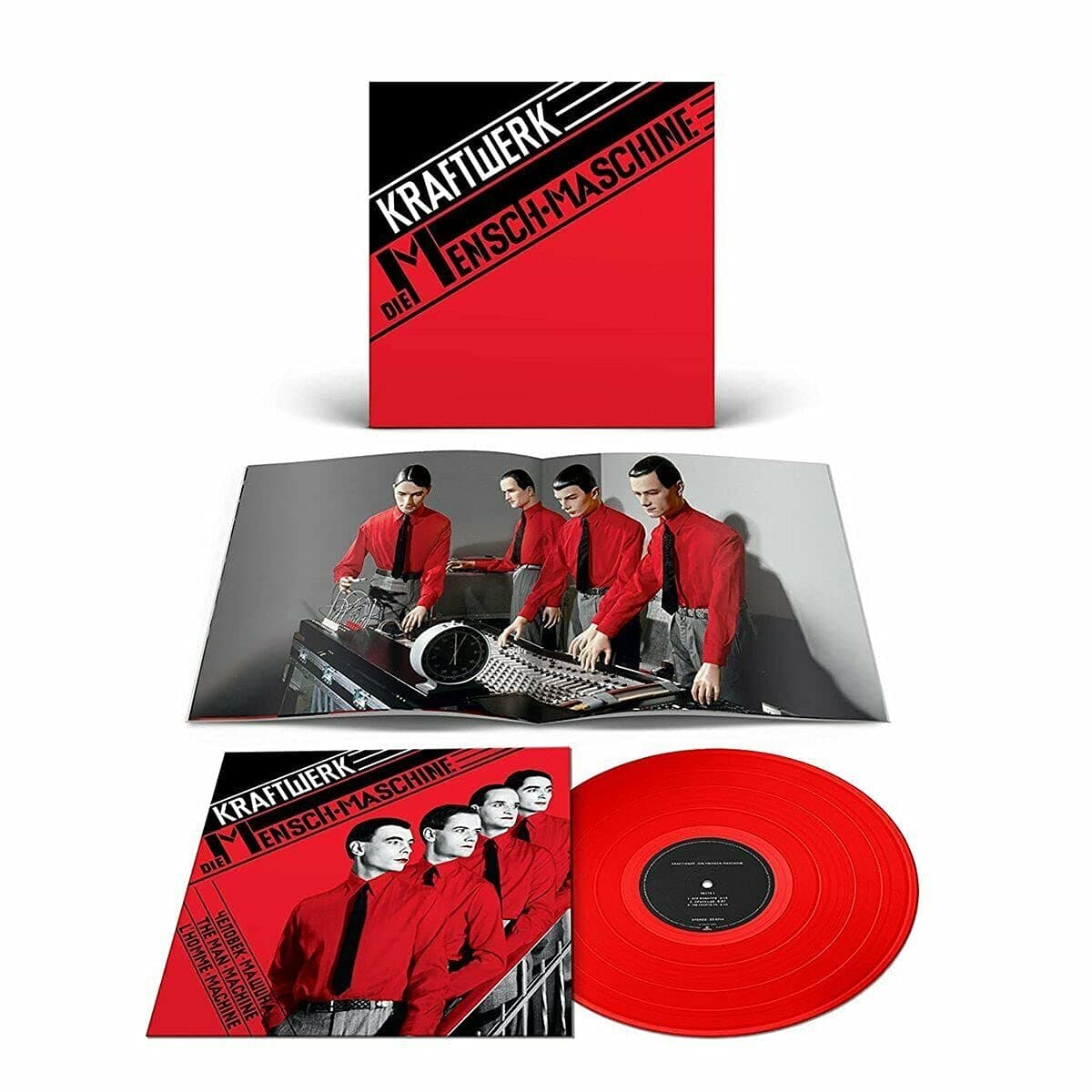 Vinilo de "Kraftwerk - Die Mensch- Maschine (Coloured) (Limited Edition)"